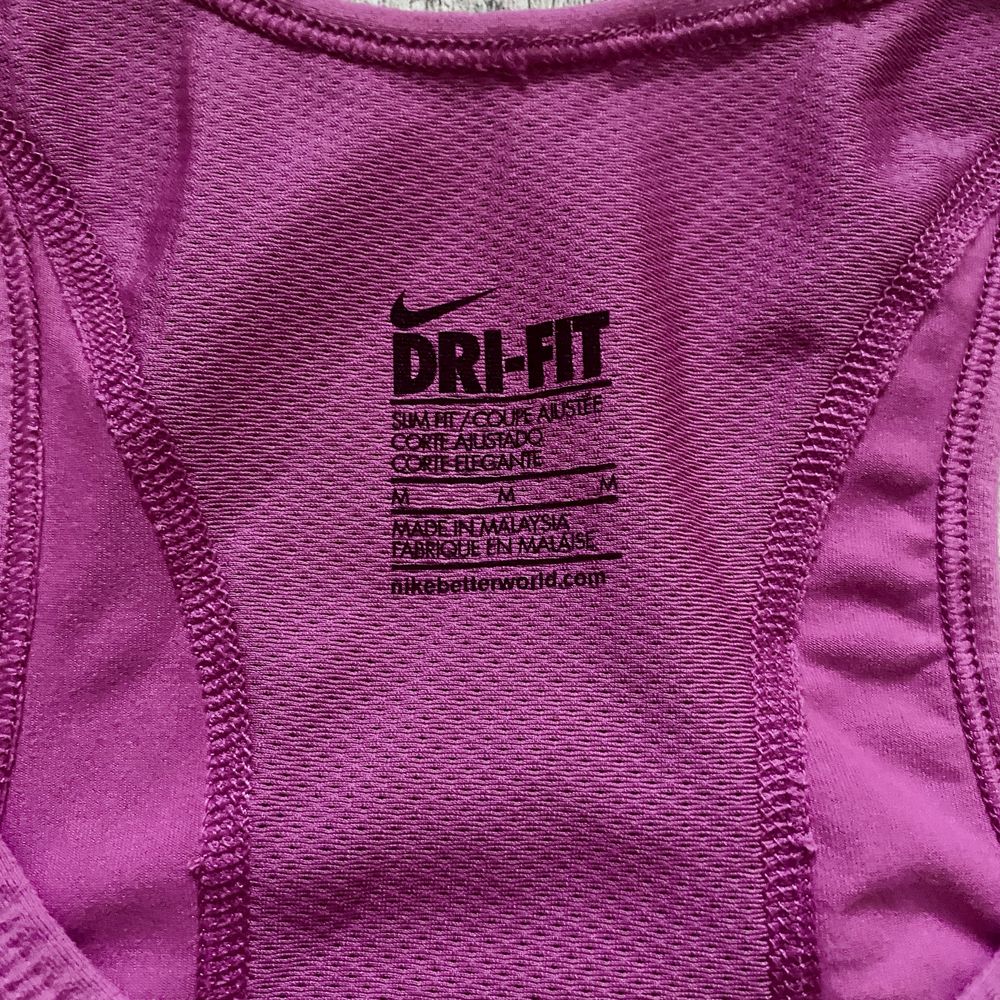 Женская Майка для фитнеса бега Nike Dri-fit