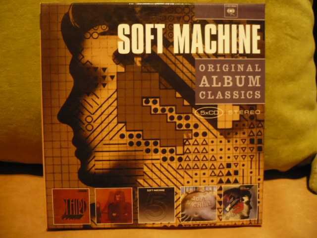 Kolekcjonerskie wydanie 5 CD Soft Machine original Album Classics.