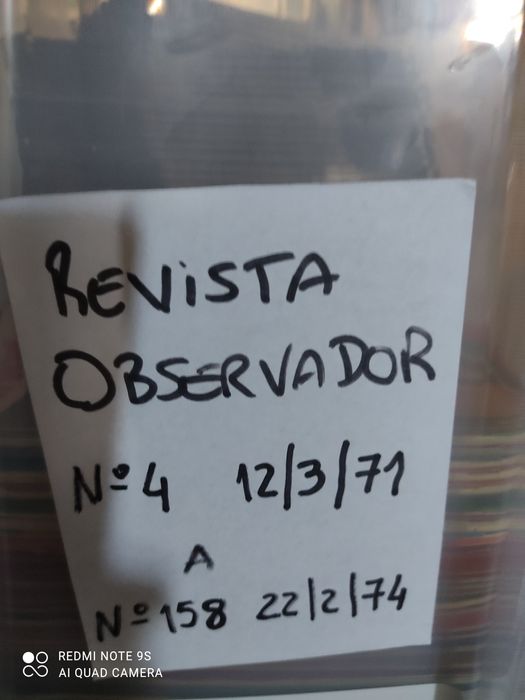 Revistas Observador de número 4 a número 158