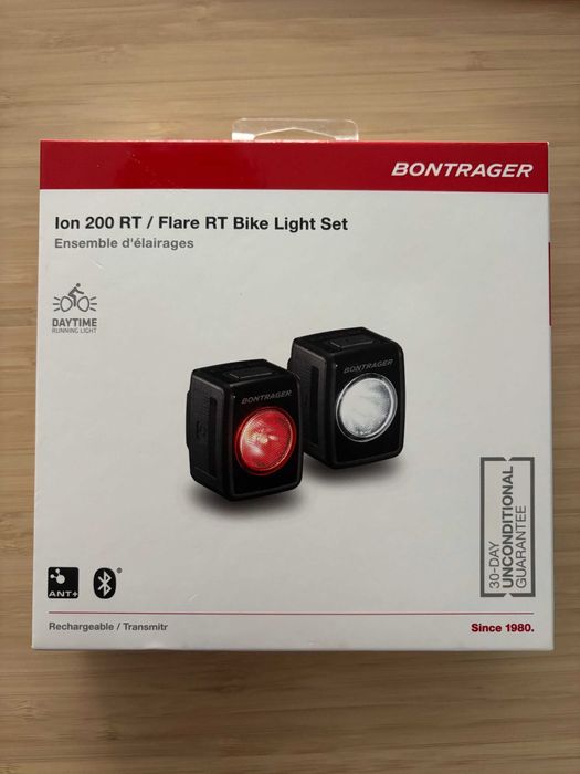 Conjunto de Luzes Bontrager Ion 200 RT + Flare RT
