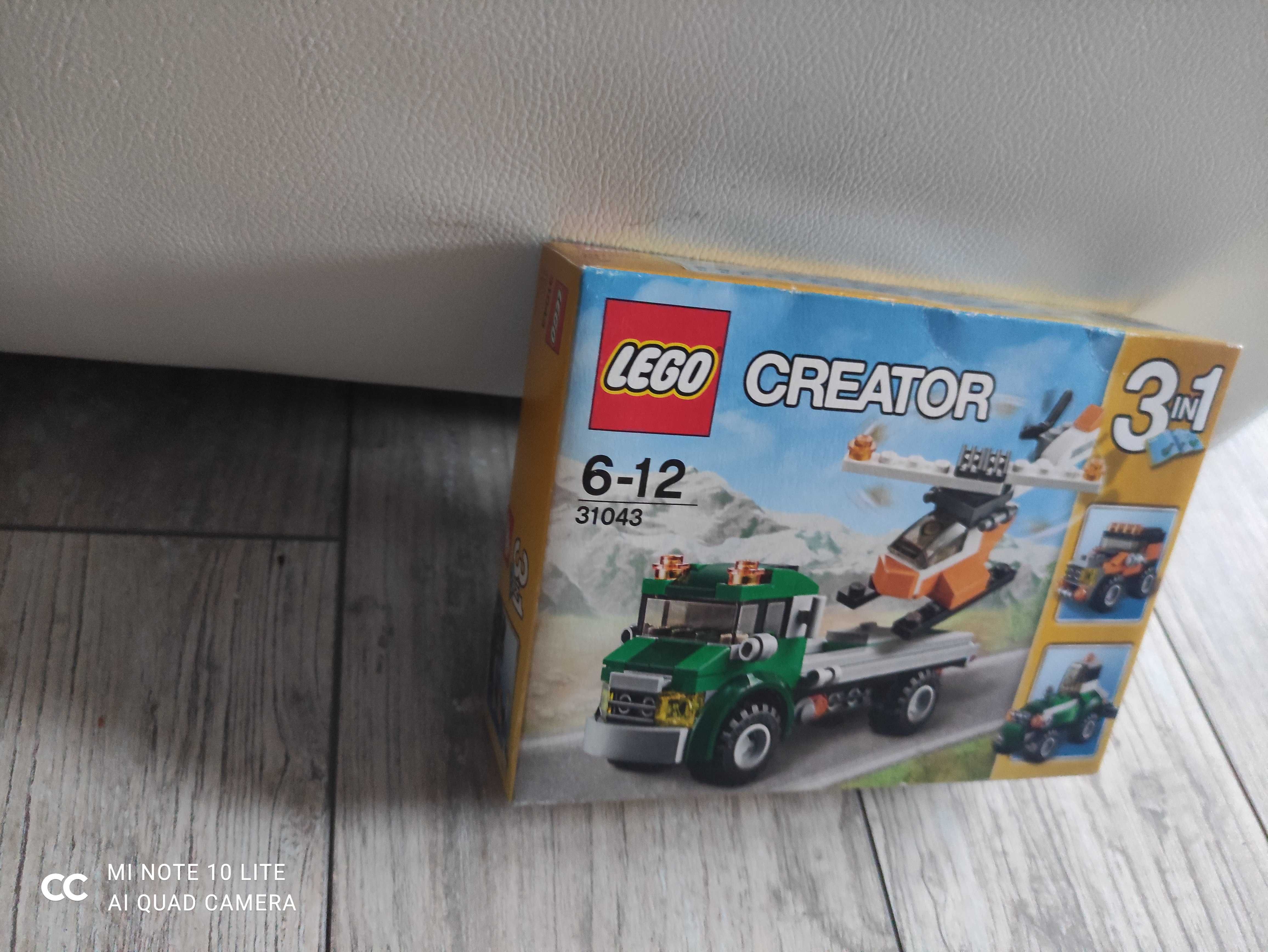Klocki LEGO 31043 Creator 3w1 - Transporter helikopterów