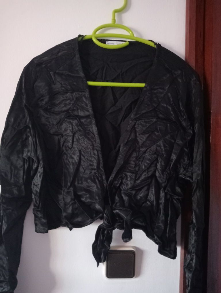 Top e camisa cetim