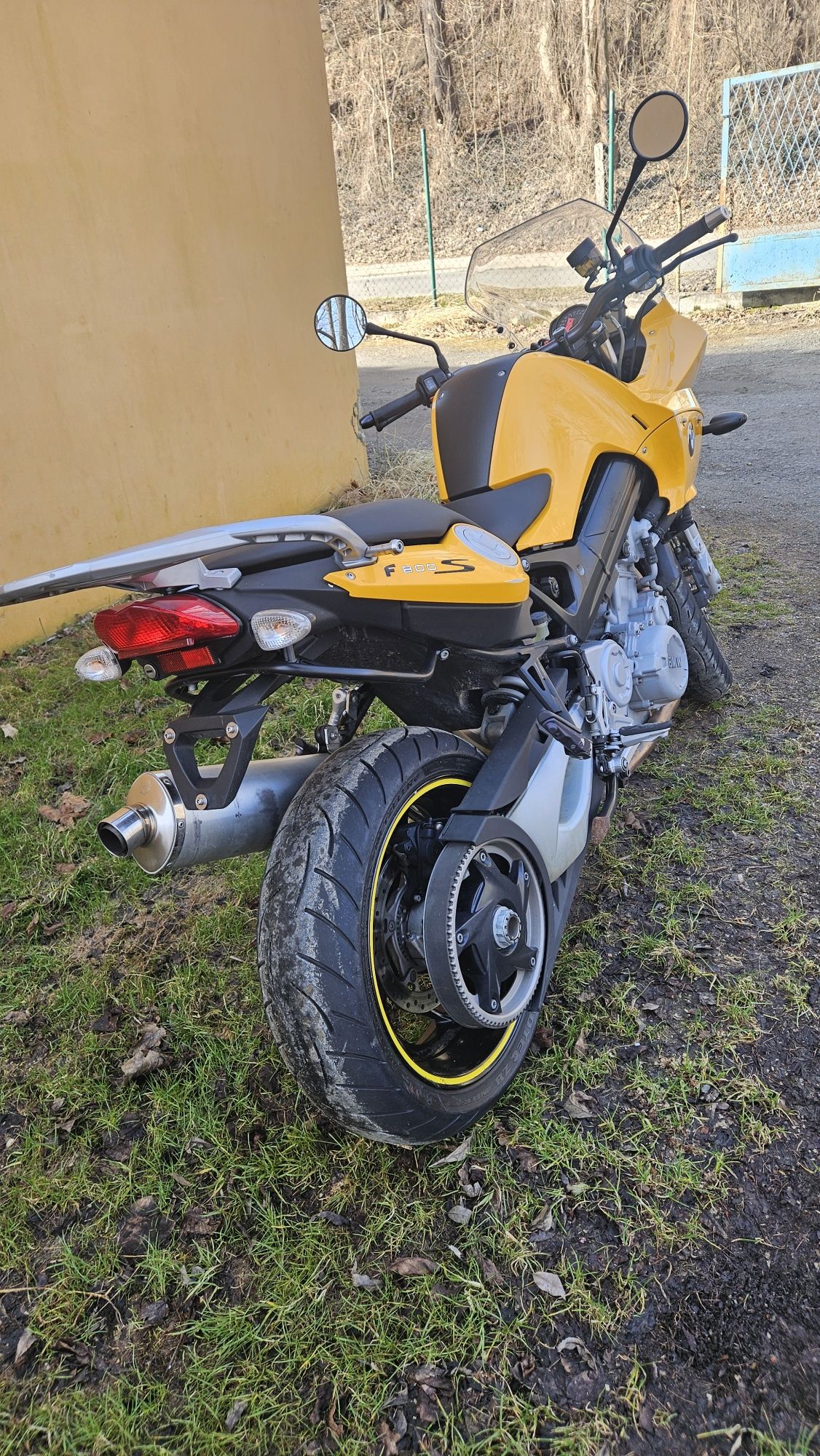 Bmw F800S  sprowadzone z Niemiec do poprawek wizualnych