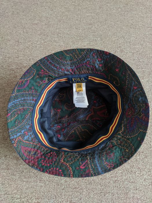 Шляпа Polo Ralph Lauren Paisley оригинал Панама Polo Ralph Lauren