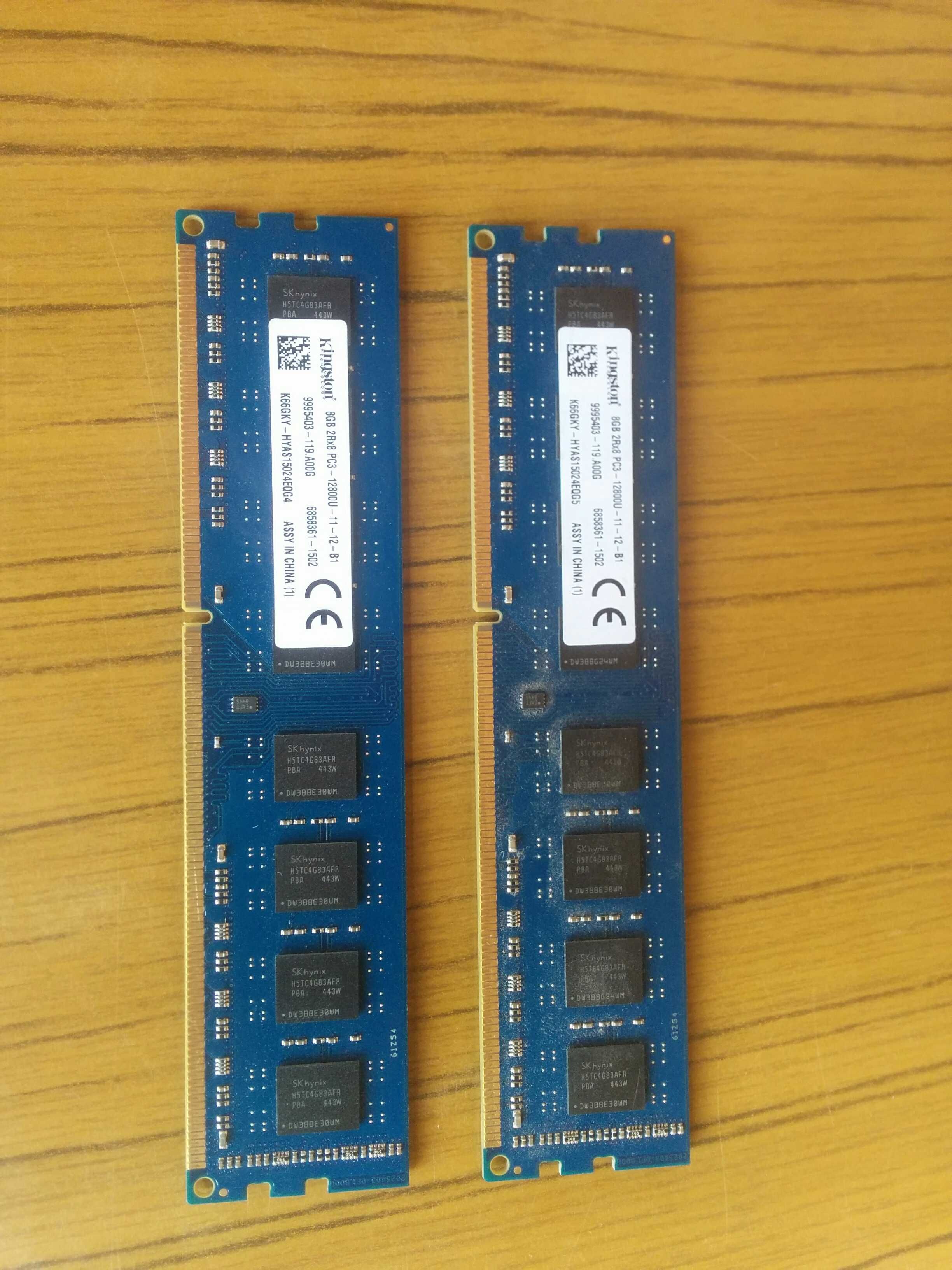 Оперативная память ОЗУ DDR3 Kingstone 8 gb PC3 12800