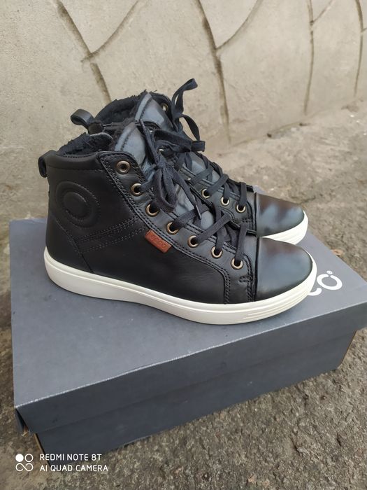 Ecco 35 ботинки на хлопчика зимові черевики чоботи взуття ессо