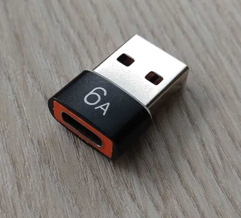 Adapter OTG USB męski na C żeński MacBook Samsung Xiaomi