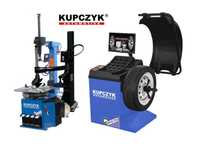 Montażownica do kół KM-528 PRO Runflat Wyważarka KW-663 PRO Kupczyk