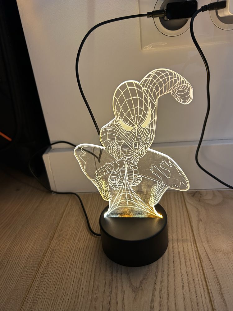 lampka spider man