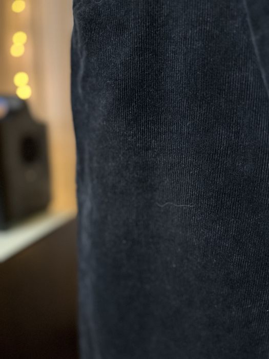 Massimo dutti вельветові штани джинси темно сині чорні вельветовые