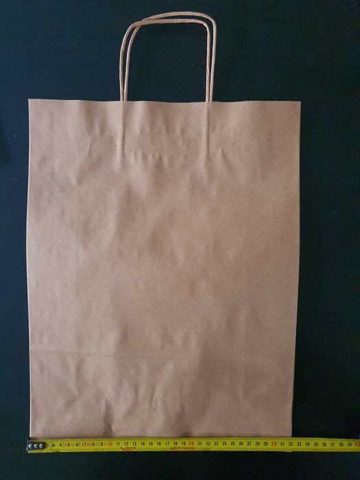 600 sacos de papel kraft