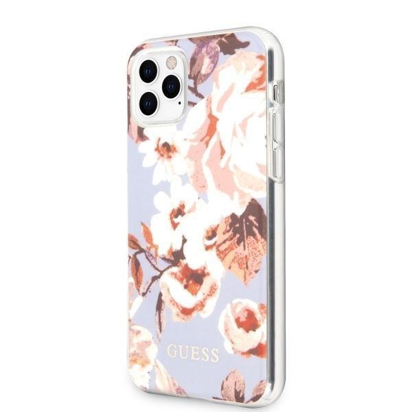 Etui Guess Flower Collection dla iPhone 11 Pro Max w Kwiatowym Wzorze