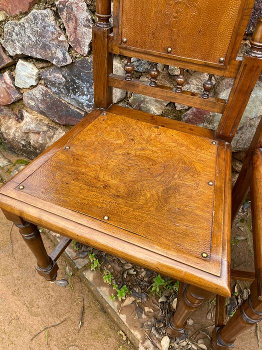 Cadeira Madeira Maciça 84 cm Anos 30 unidades 7