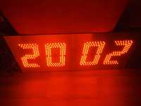 Zegar elektroniczny diodowy 105x47cm, czas, data, temperatura