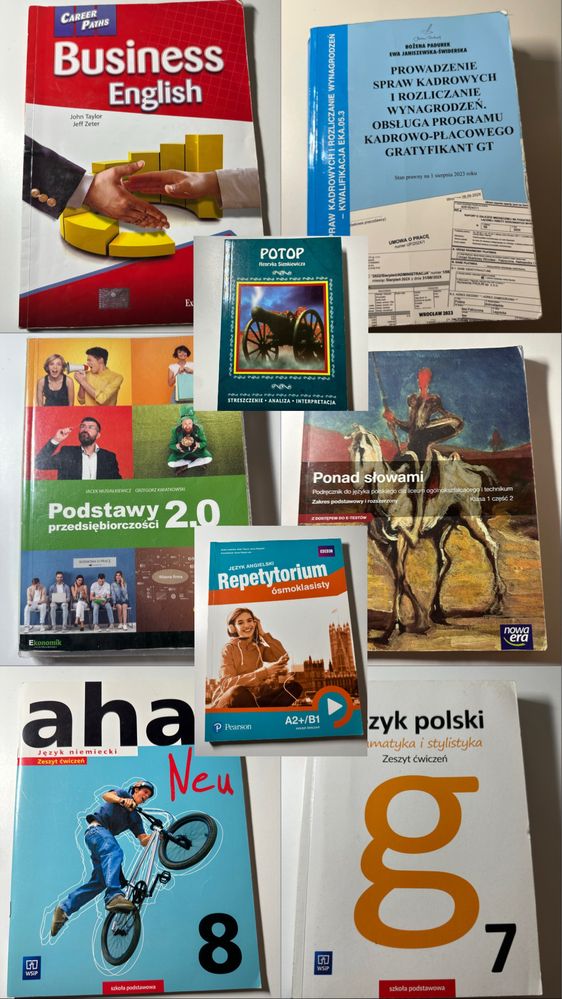 sprzedam książki