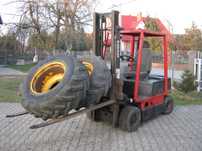 Wózek Widłowy Kalmar cqd Diesel Dostawa