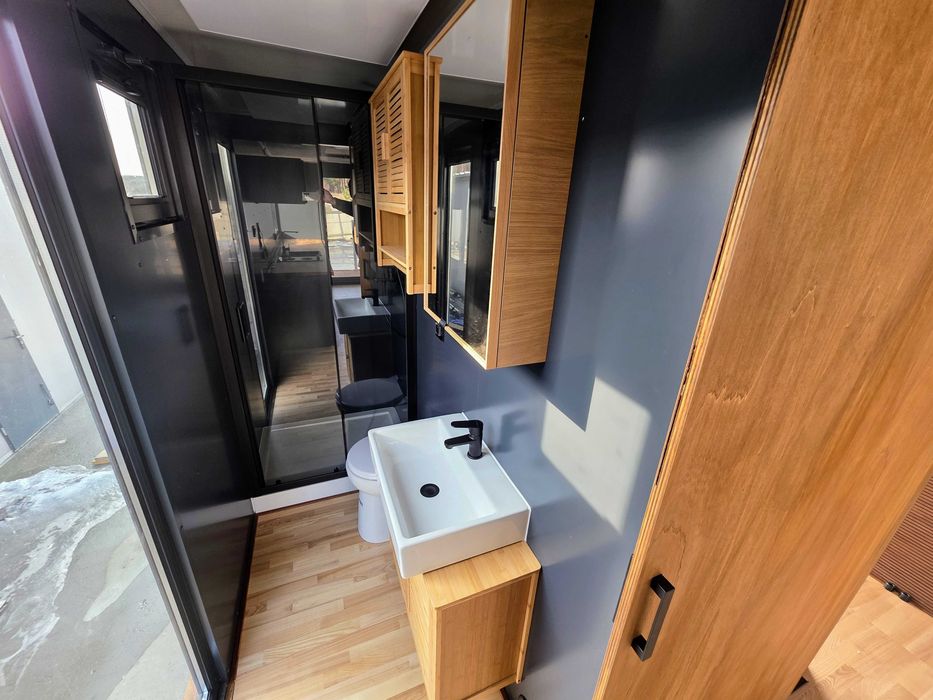 L 5 Alu Houseboat Hausboot Dom na wodzie Pływający łódź kabinowa Jacht