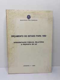 Orçamento do Estado para 1992