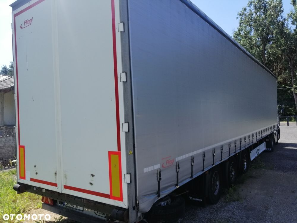 Fliegl SDS01 / MEGA / MULDA / LOW DECK / 1 Właściciel /  Oś Podnoszona