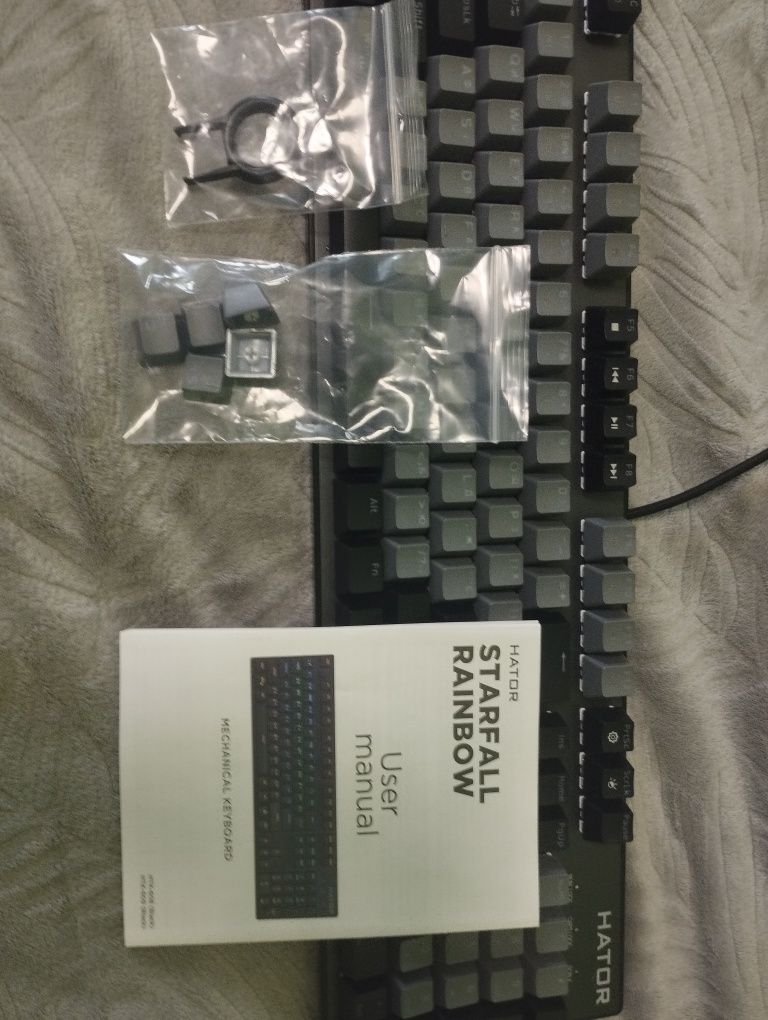 Ігрова Клавіатура Hator starfall rainbow mechanical keyboard