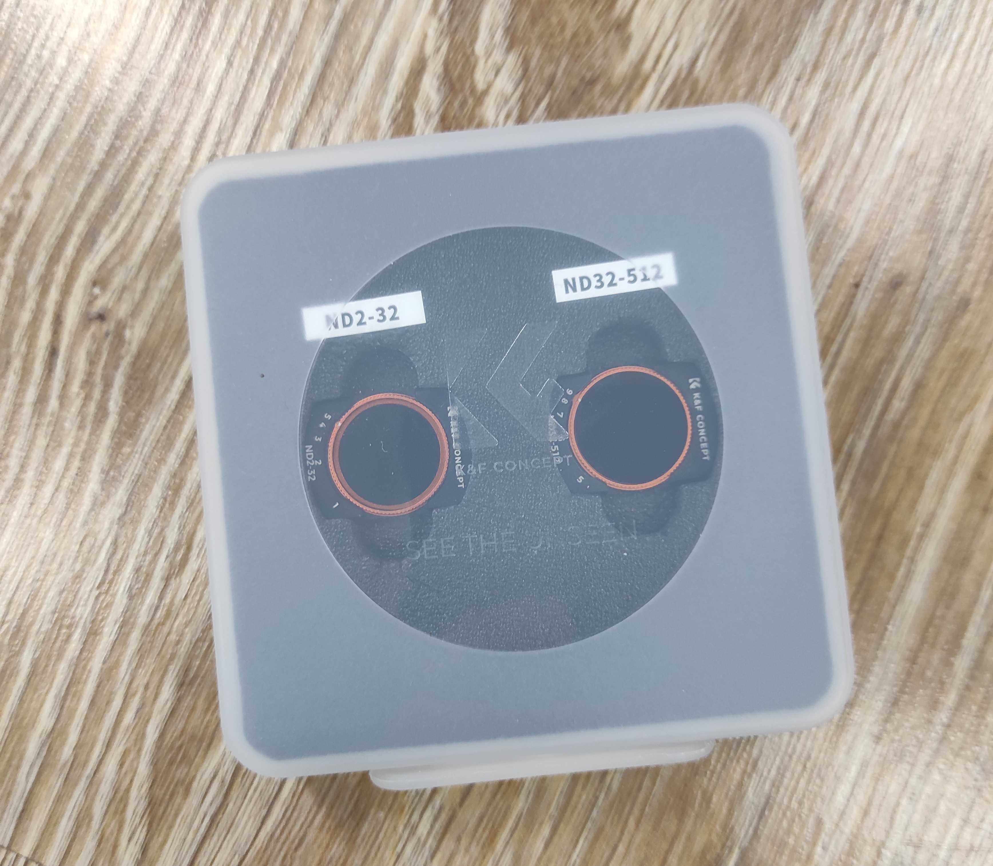 Filtry VND K&F Concept dla DJI Pocket 3 (2-32 + 32-512)