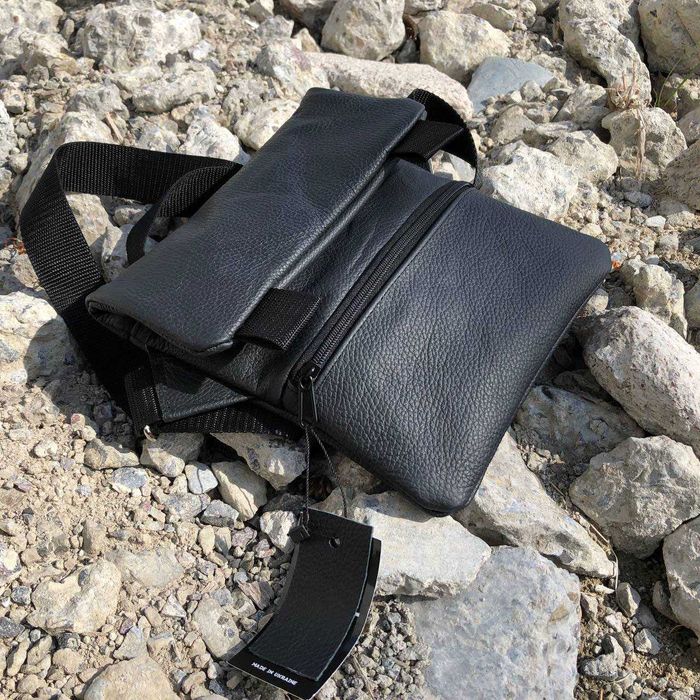 Тактична шкіряна сумка з кобурою, чоловічий месенджер, барсетка