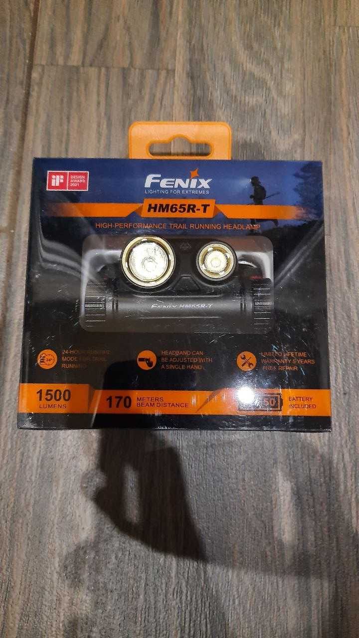 Тактичні ліхтарі Fenix LR50R, LR40R, HM65RT, HM60R, E35V30, E28R