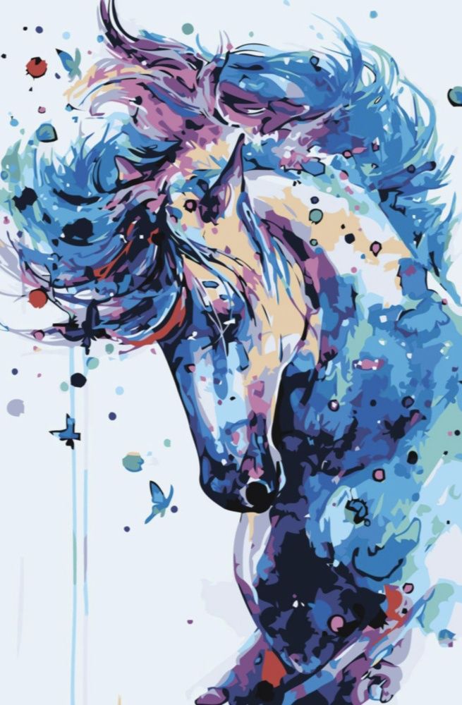 Obraz do malowania po numerach Koń