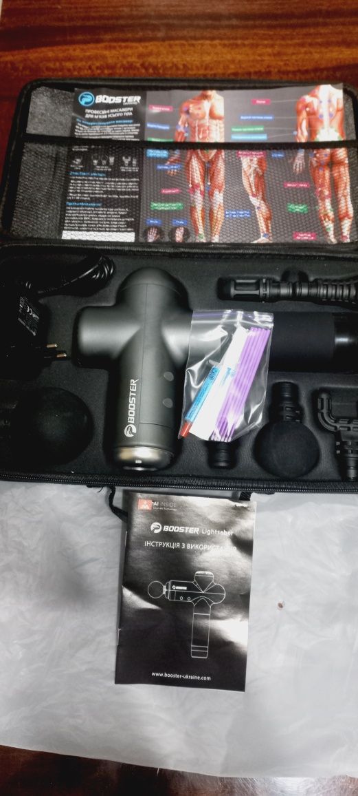 Массажный пистолет Booster LS Massage Gun