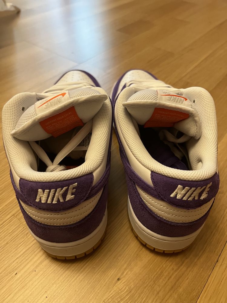 Nike SB dunk low pro court purple 11 us, 45 eur