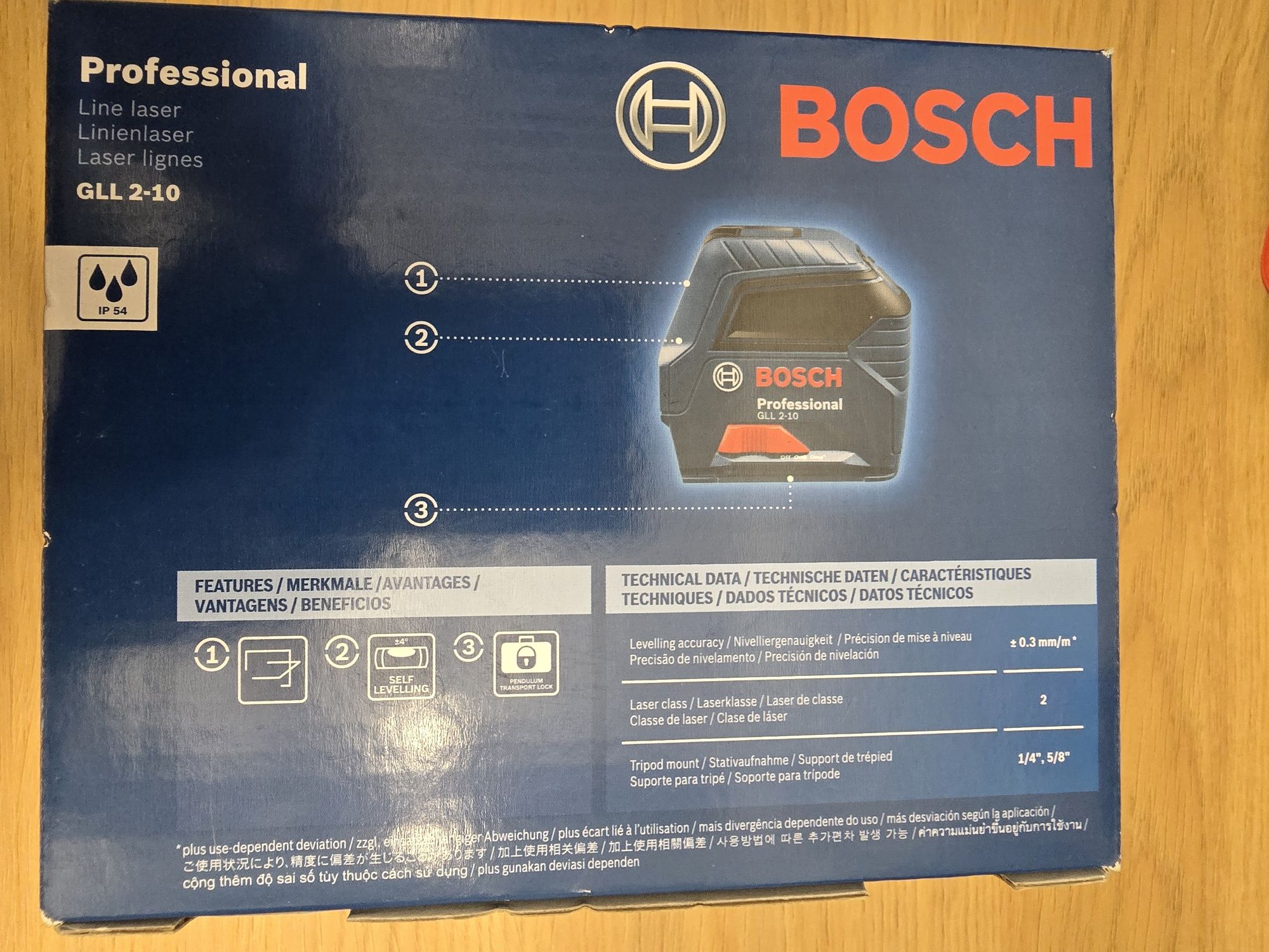 Bosch laser professional GLL 2-10 NOVO