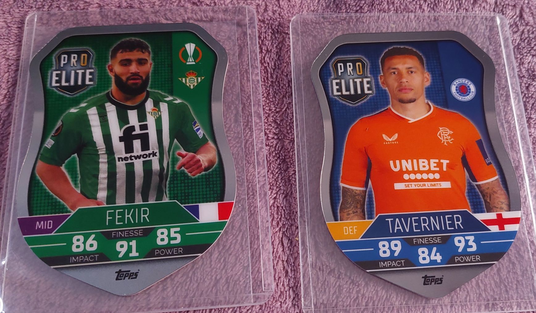 Toops Match Attax 2023 PRO Elite FEKIR & TAVERNIER