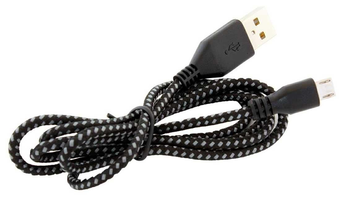 Kabel Micro USB Oplot MicroUSB czarny 1m  ** Video-Play Wejherowo