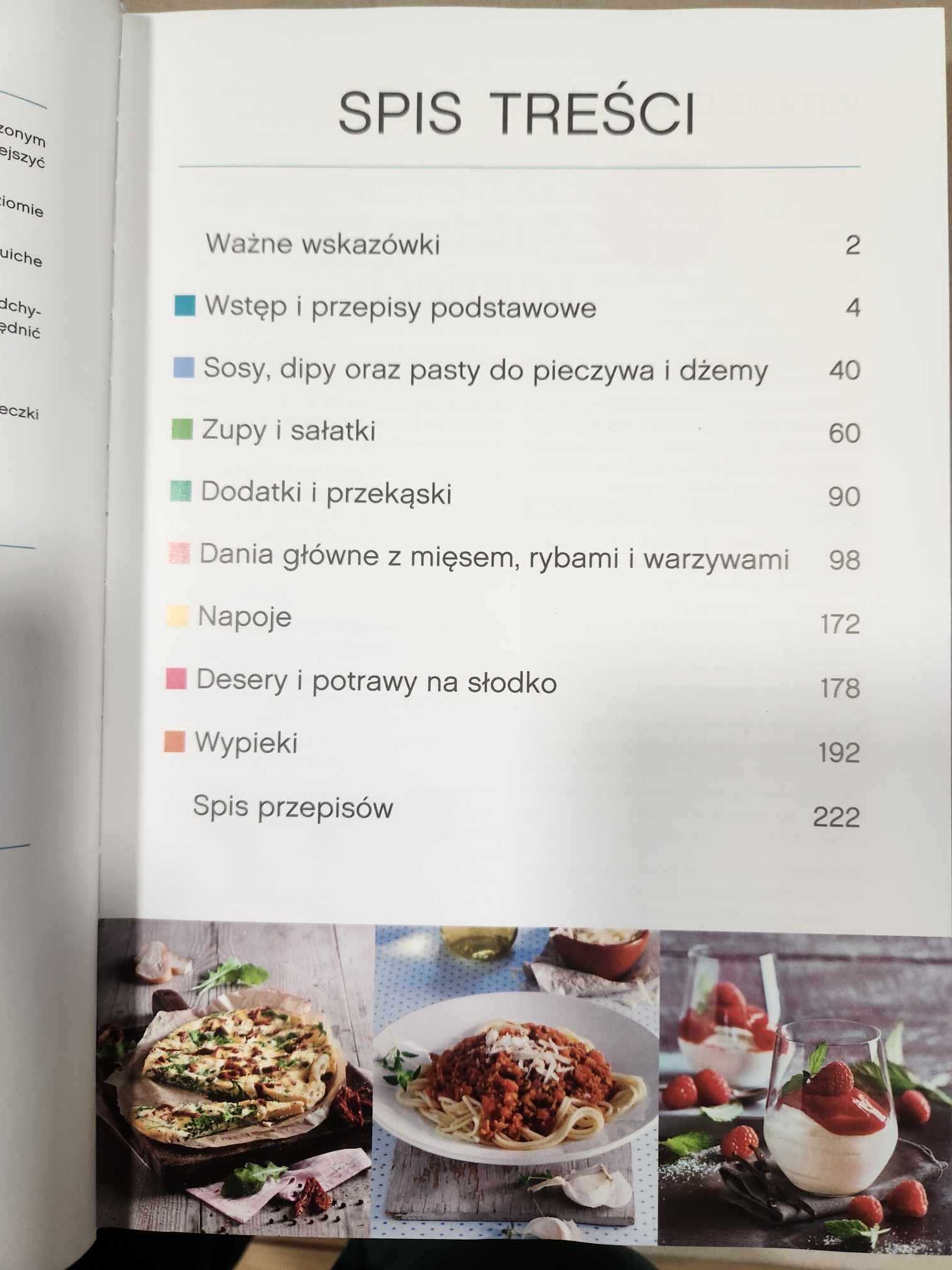 Książka kucharska z robotem kuchennym monsieur cuisine LIDL 2020