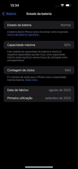 Iphone 15 PRO MAX 512 gb Titanium Blue completo c/ caixa Bateria a 82%