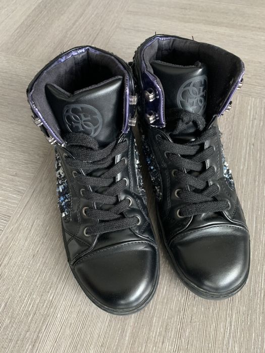 Демисезонные ботинки кеды Guess оригинал