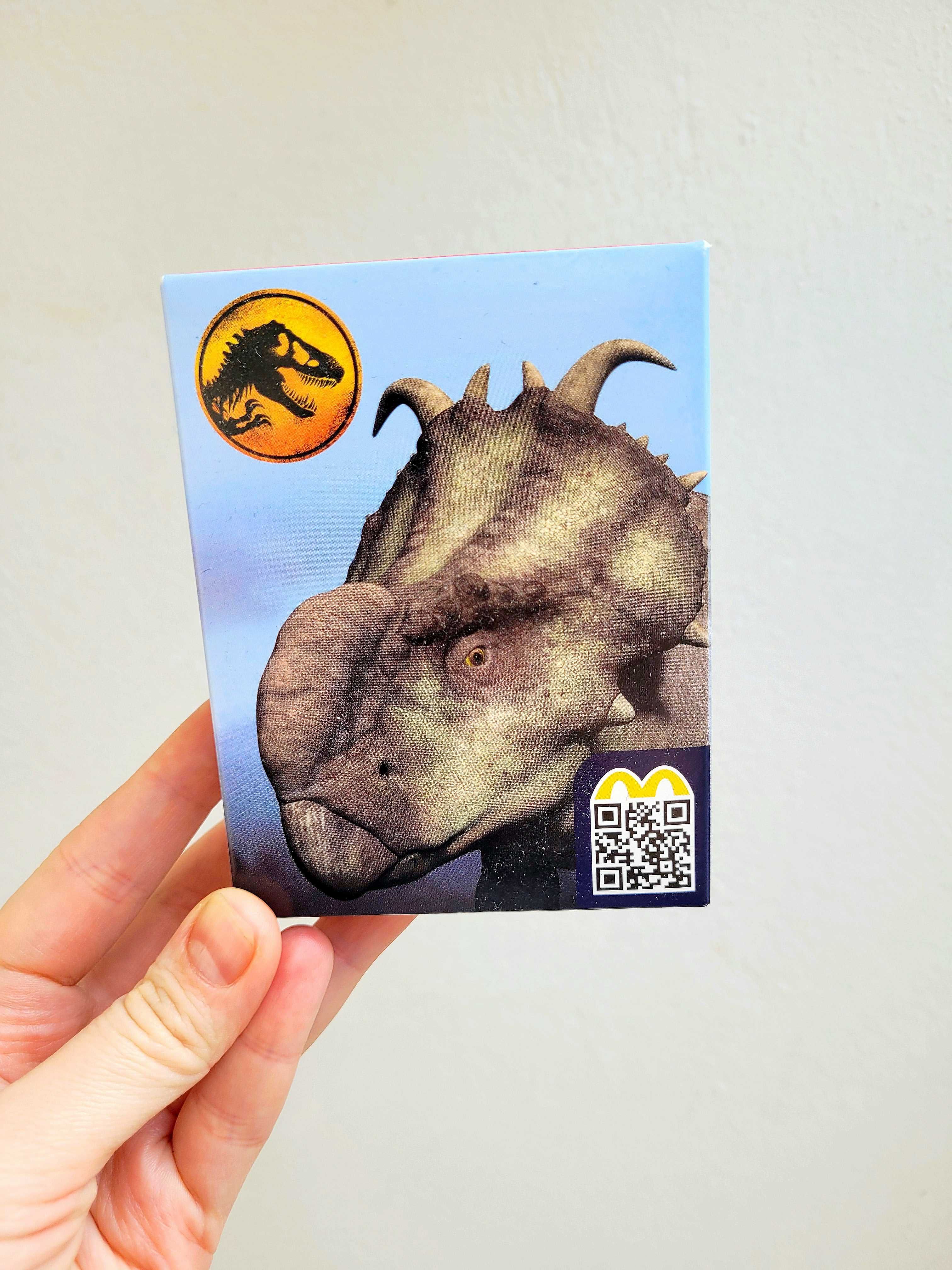 Zabawka Happy meal Park Jurajski McDonald's Jurassic dinozaur
