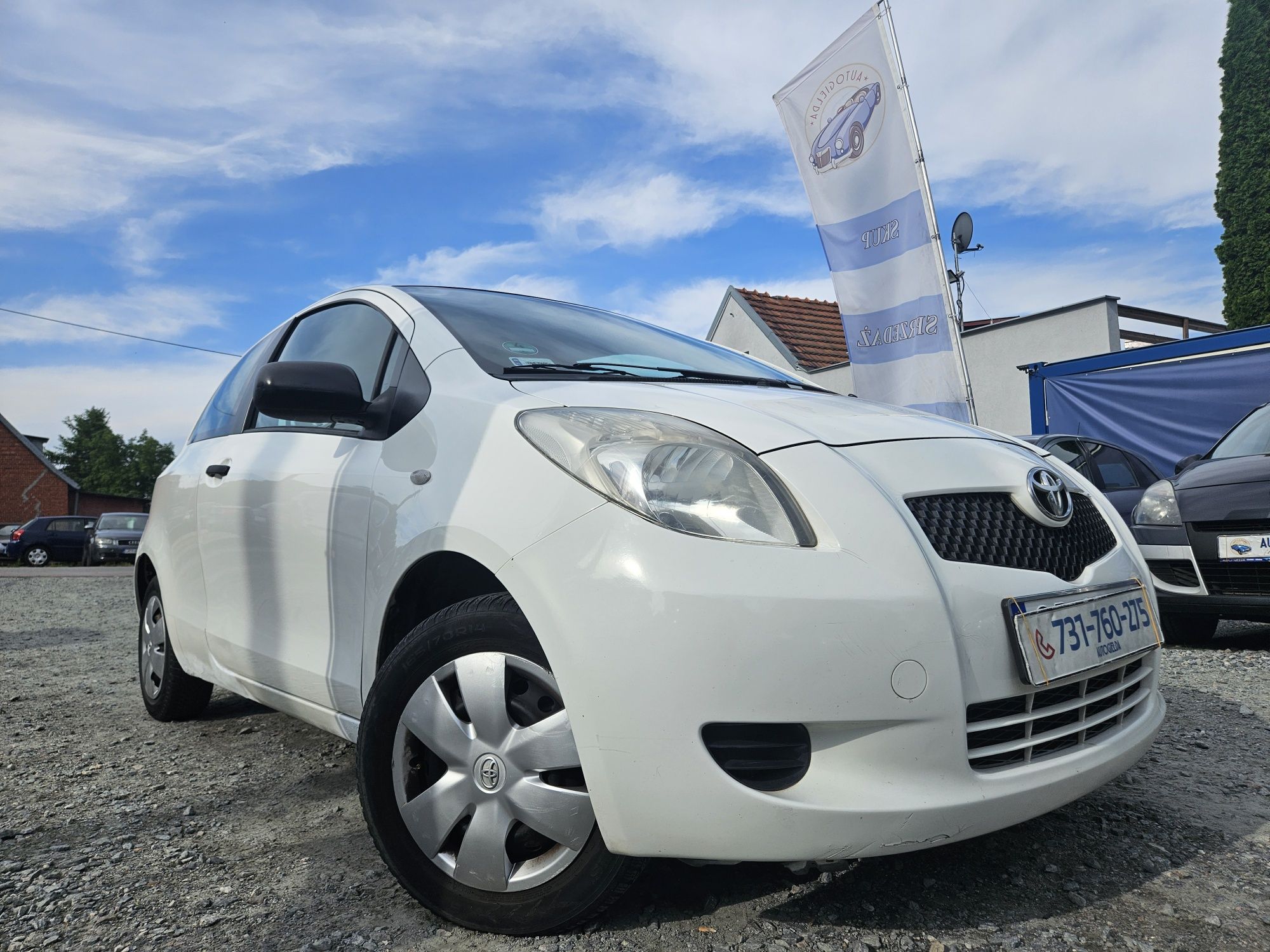 Toyota Yaris 1.0 benzyna // 2008rok // wspomaganie // Zamiana