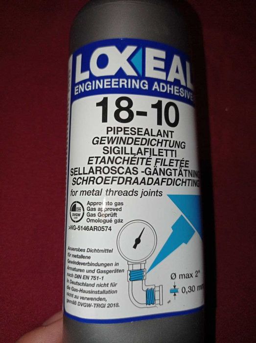 )Різьбовий герметик LOXEAL 18-10 250 мл (Локс