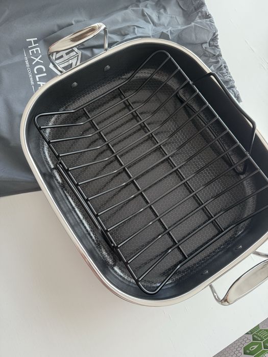 Brytfanna z rusztem HexClad 25*35 cm