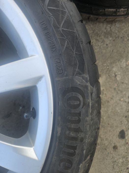 Alufelgi 17 Kola Vw Golf VII lato