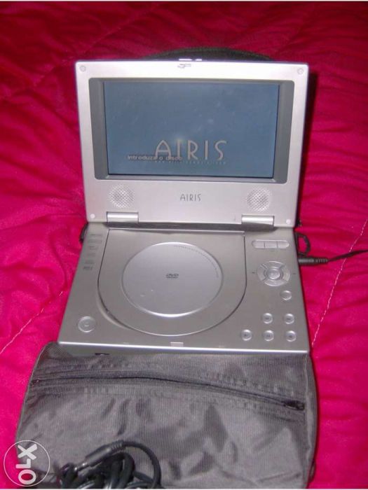 Leitor portatil DVD /CDS da Airis Mod. LW 260