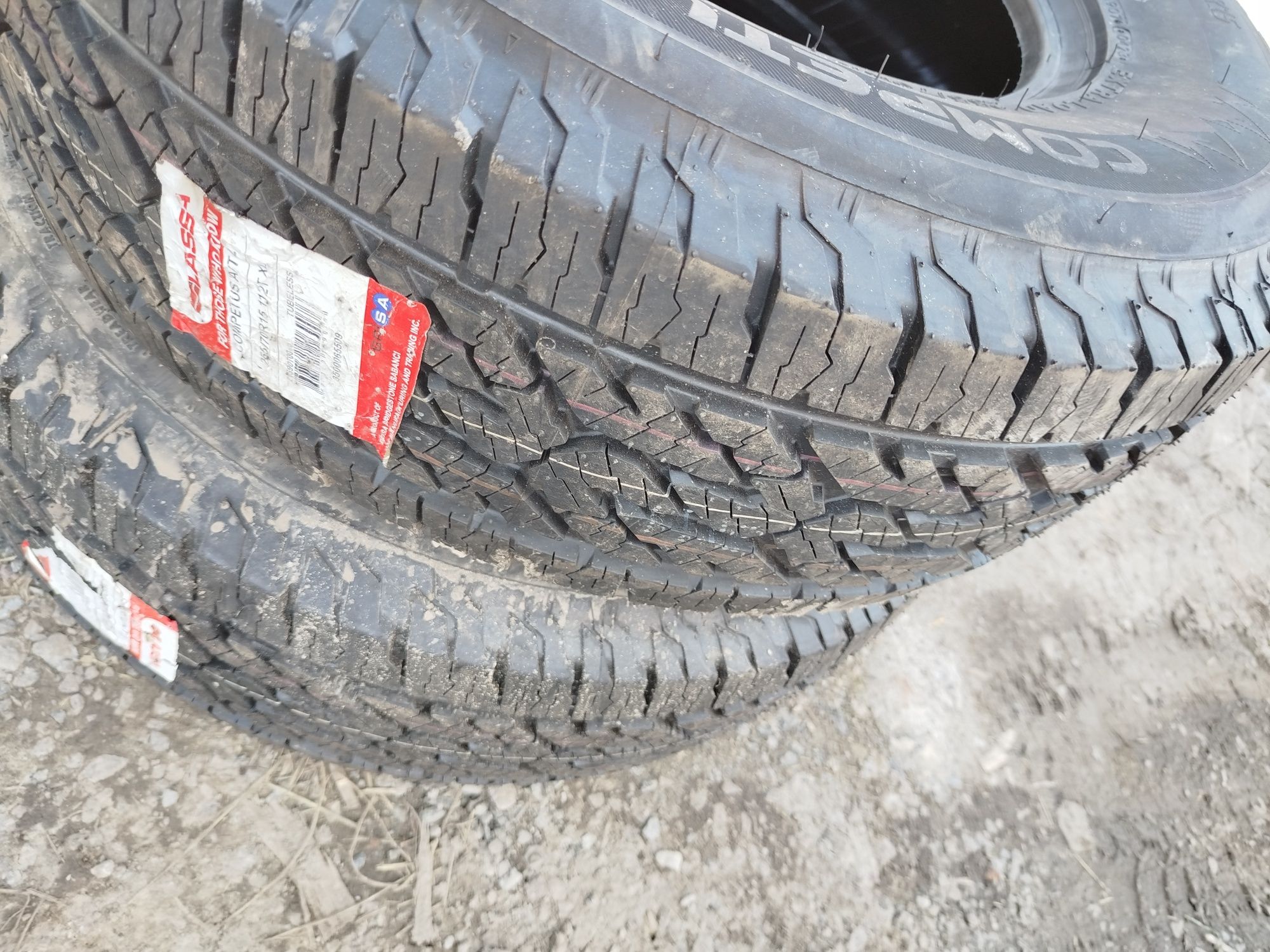 Продам нові шини Lassa Competus A/T2 255/70 R15 112T XL