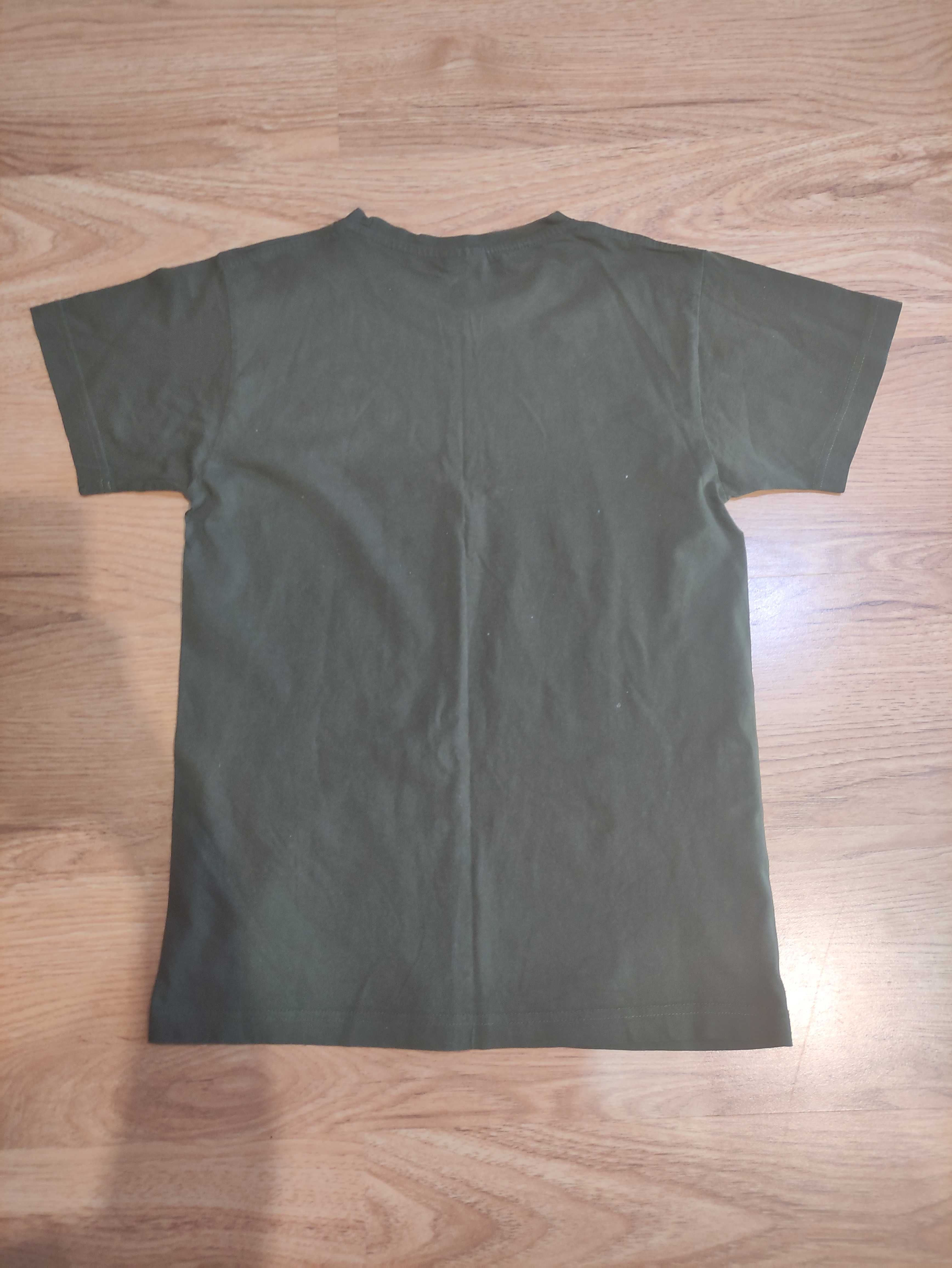 Koszulka khaki ciemny, koszulka wojskowa r.S bdb stan.