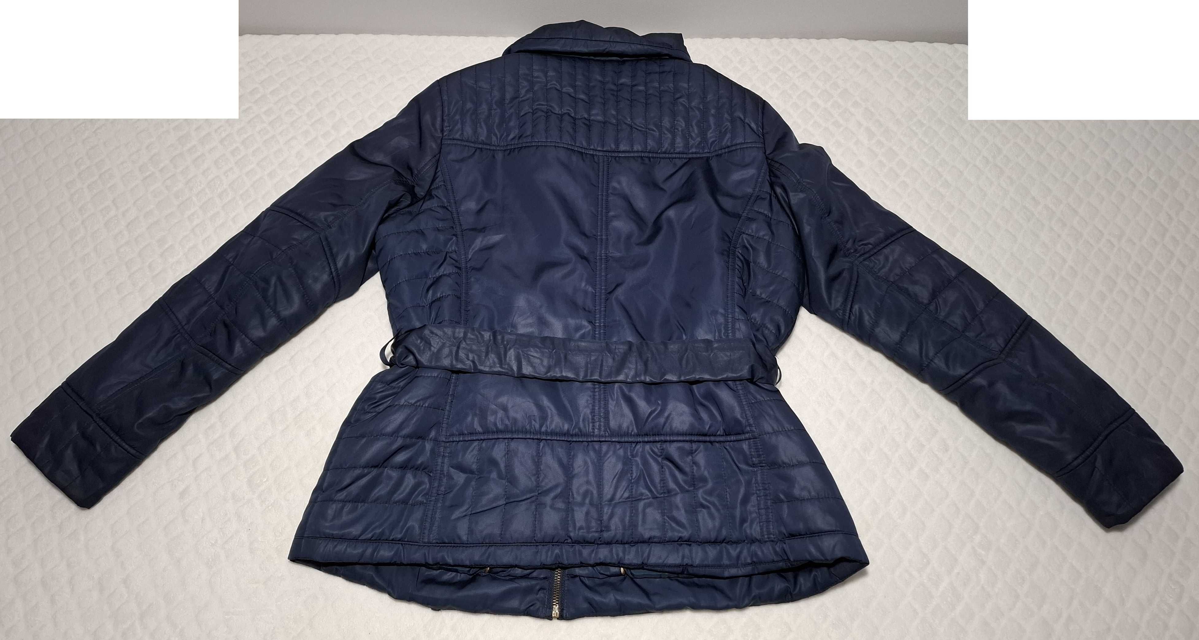 Kurtka damska z pasem, przejściowa, C&A, Yessica, 46 (Odzież, długi rę