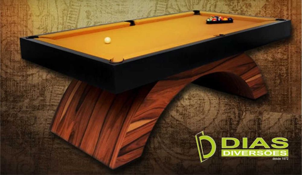 Bilhar/Snooker modelo "Porto" - Novos - (da fábrica para sua casa)