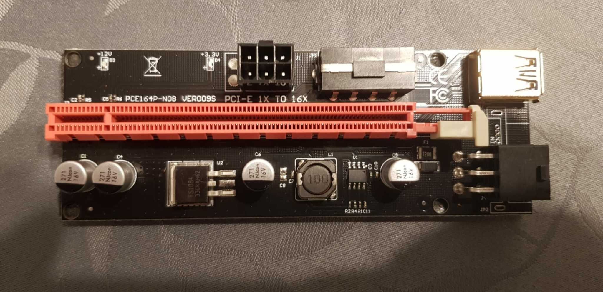 Zasilacze FPGA, risery i kable