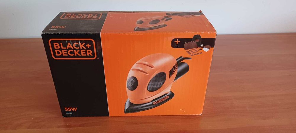 Máquina de lixar Black+Decker Mouse