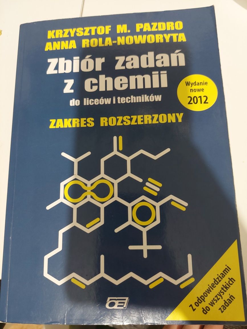 Zbiór zadań chemia Krzysztof pazdro