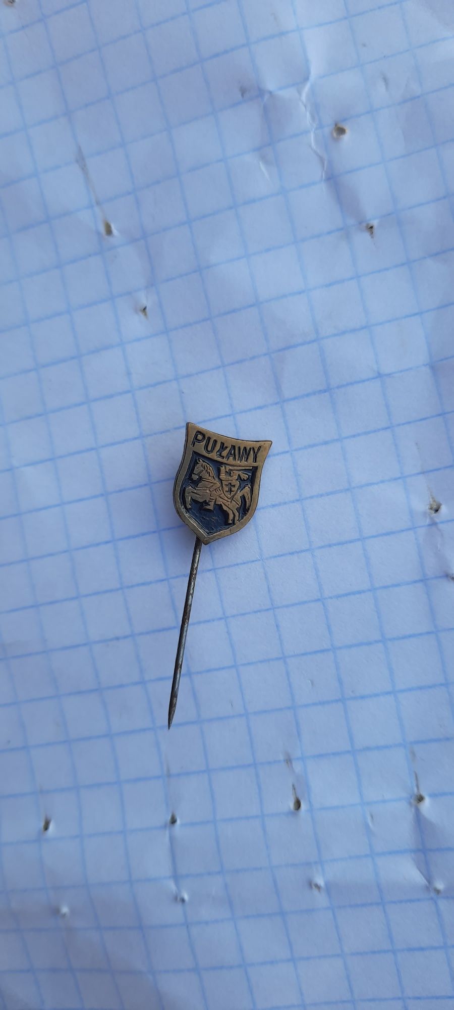 Przypinka prl Puławy